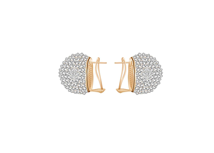 Rose Gold Plated | Fashion Earrings